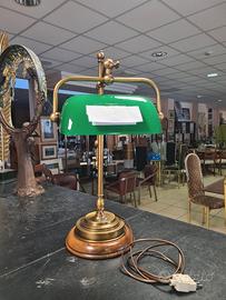 Vintage lampada ministeriale verde