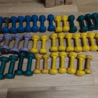 manubri palestra fitness in neoprene 