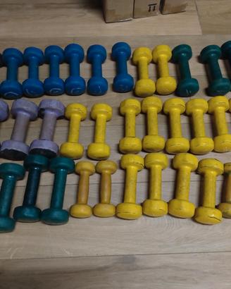 manubri palestra fitness in neoprene 