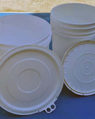 Secchio Secchi plastica ad uso alimentare