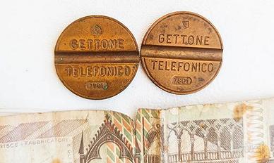 Lotto monete e gettoni telefoni