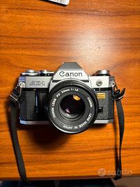Canon AE-1 + obiettivo Canon FD 50mm f/1.8
