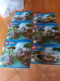 Lego city 60069 caserma polizia nelle paludi