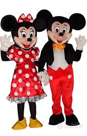 MASCOTTE MINNIE E TOPOLINO