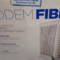 modem fibra nuovo  compatible anche con ADSL. 