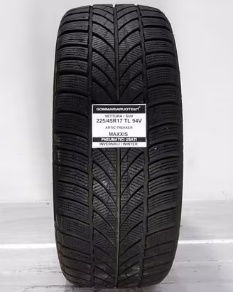 1 PNEUMATICO USATO 225/45R17 94V A TREK MAXXIS GOM