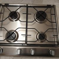 Piano cottura gas metano 4 fuochi