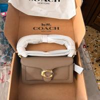 Borsetta coach tabby in pelle granulata originale