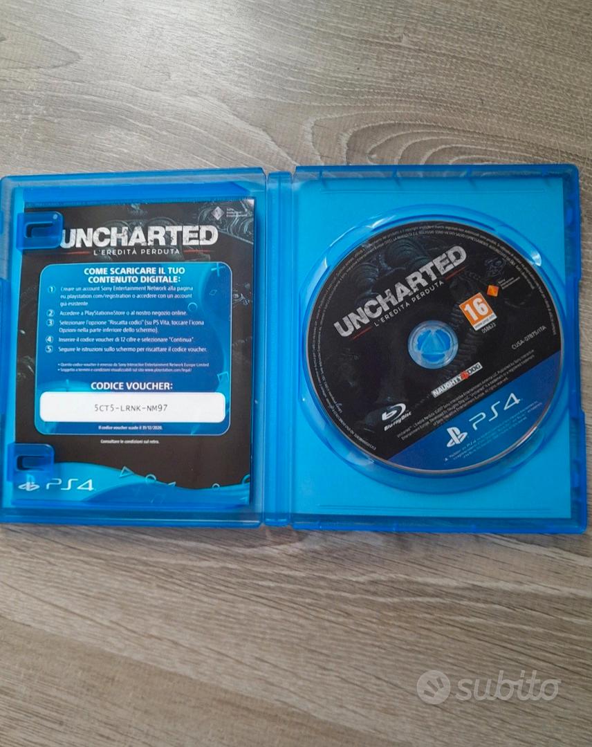 Uncharted: L'Eredità Perduta - Sony PlayStation 4 - Console e Videogiochi  In vendita a Napoli
