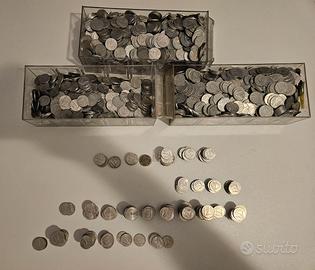 Monete - 10 lire italiane al kg
