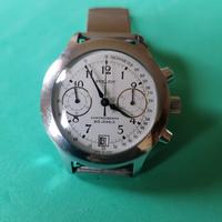 cronografo Poljot cassa acciaio cinturino jubilee