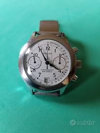 cronografo Poljot cassa acciaio cinturino jubilee