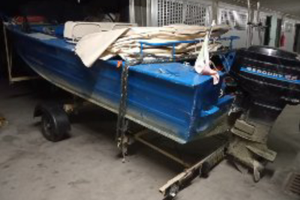 Barca Russa a motore