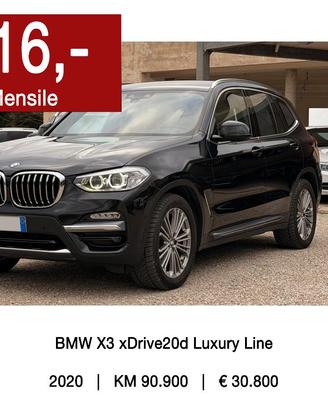 BMW X3 xDrive20d Luxury Line