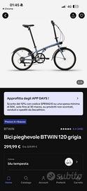 Bici pieghevole