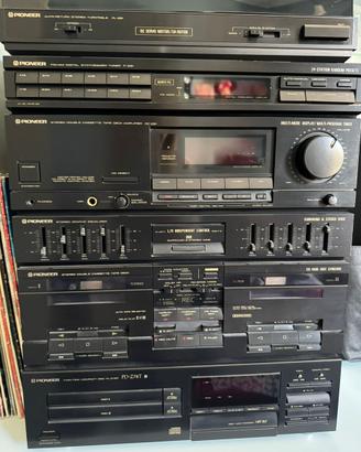 Impianto stereo Hi-fi vintage Pioneer anni 80-90