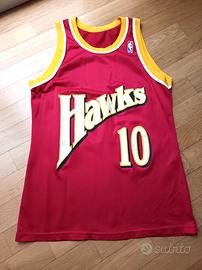 Mookie Blaylock 92-93 Hawks Vintage Jersey tg.M 44