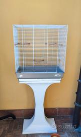 Gabbia per uccelli con Accessori