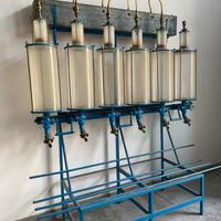 Miscelatore pompa di benzina vintage dispenser