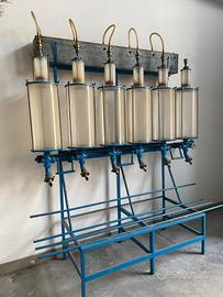 Miscelatore pompa di benzina vintage dispenser