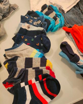 Lotto abbigliamento vestiti bambino 1 mese H56 cm