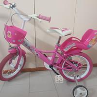 Bicicletta bambina 14" principesse