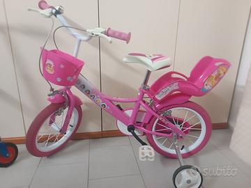 Bicicletta bambina 14" principesse
