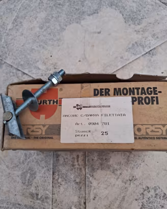 Ancore con barra filettata Wurth