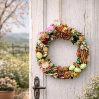 Ghirlanda  pasquale artigianale 