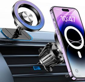 Porta Cellulare Auto con Magsafe Supproto telef