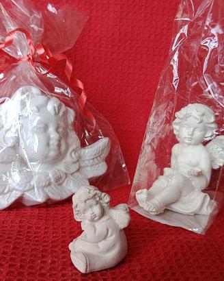 set statuine angioletti 