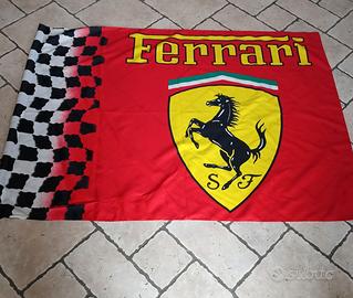 Bandiera Scuderia Ferrari originale Formula Uno F1