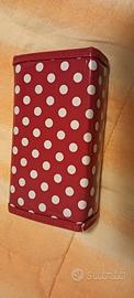 portafoglio donna Carpisa rosso pois 