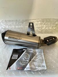 Scarico Avion X Mistral Moto Guzzi V100 Stelvio