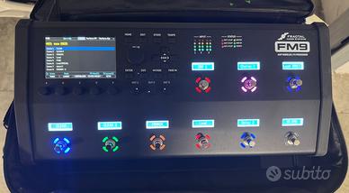 Fractal pedaliera chitarra fm9 turbo