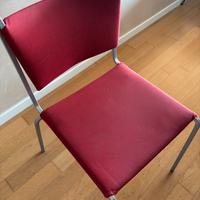 6 sedie in tessuto tecnico