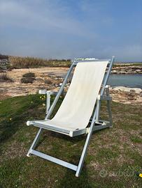 Sdraio pieghevole per spiaggia - lotto 40 pezzi