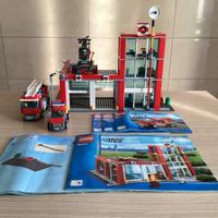 LEGO CITY 60004 caserma dei pompieri