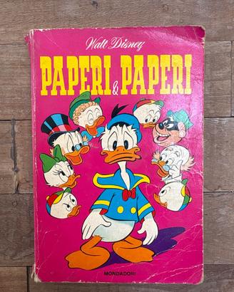 RACCOLTA 5 VOLUMI A TEMA PAPERINO (anni 70'-80')