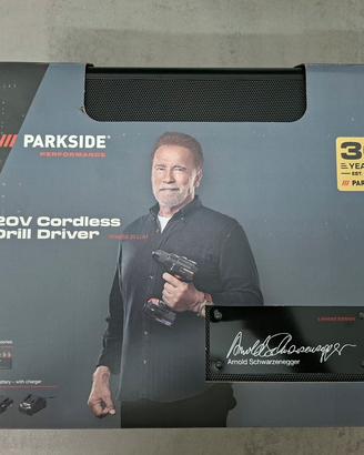 PARKSIDE 20V Limited Edition autografato Arnold