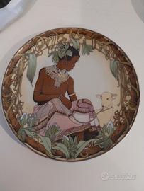 piatto da collezione unicef