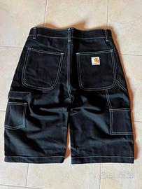 Carhartt Denim Jorts Carpenter Shorts Vintage Tg S
