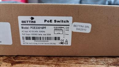 Switch 16 porte GBE PoE 2 SFP