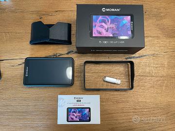 Monitor per fotocamera MOMAN M5 4K HDR TOUCH