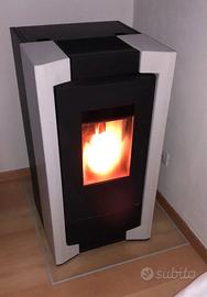 Stufa a pellet RIKA modello Como con base
