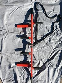 Barra per trazioni con aggancio sacco boxe