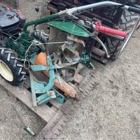 motocoltivatore tagliaerba con fresa e aratro Gold