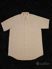 Camicia Lacoste maniche corte beige/ M