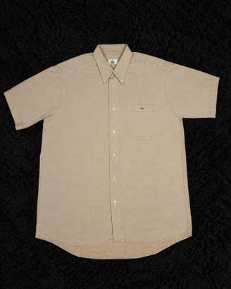 Camicia Lacoste maniche corte beige/ M