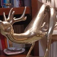 Scultura in ottone - artista Somchai Hattakitkosol